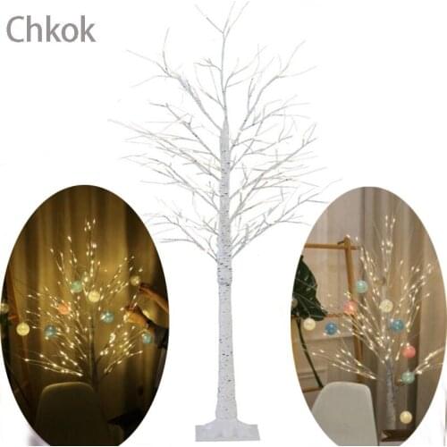 LED Landscape Birch Lights Festival Display Floor Tree Lights Interior Decoration Lights Dinner Glowing Tree Lights Night Lights