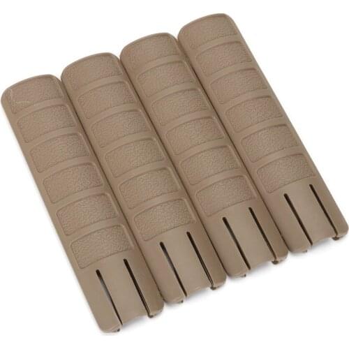 Tactical TD style Hand guard Panel With Ribs Rail Covers Panel