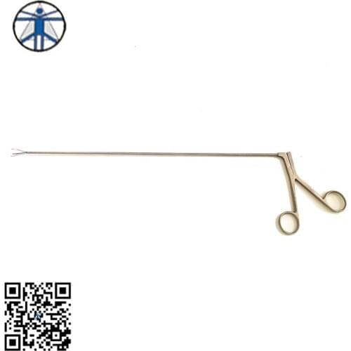 Urology rigid endoscope nephroscope grasping forceps,three claws
