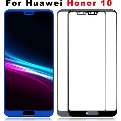 2PCS 3D Tempered Glass For Huawei Honor 10 Full screen Cover Screen Protector Film For Huawei Honor 10 Honor10