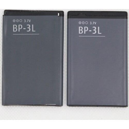 10pcs/lot 1300mAh BP-3L Battery For NOKIA Lumia710 610 603 3030 510 303 Battery Replacement