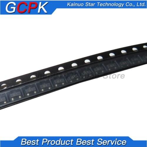 100PCS 2N5551 SOT23 MMBT5551 G1 SOT23-3 SMD transistor New original