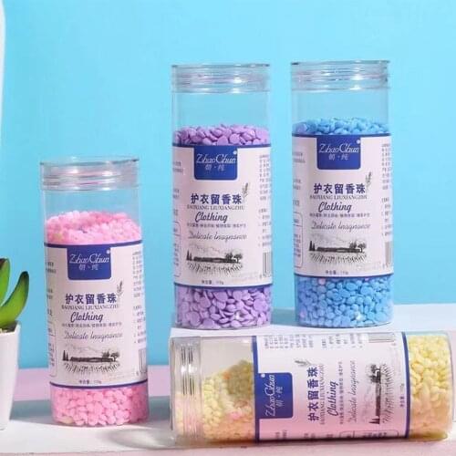 110g/Bottle Lasting Fragrance Beads Laundry Softener Washing Machine Clean Detergent Perfume Clothes Diffuser Home Cleaning Need