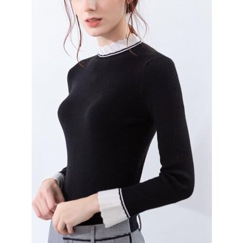 Женские вязаные пуловеры CANVAUS China At AliExpress