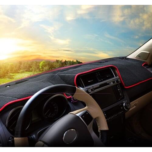 For Toyota Land Cruiser Prado 150 FJ150 2010-2015 2016 2017 2018 2019 Car Dashboard Cover Mats Avoid Light Pad Sun Shade Carpets
