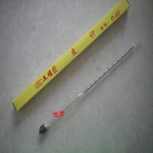 Soil hydrometer / soil densimeter / analyzer / hydrometer 0-60 agriculture, forestry, water conservancy, building