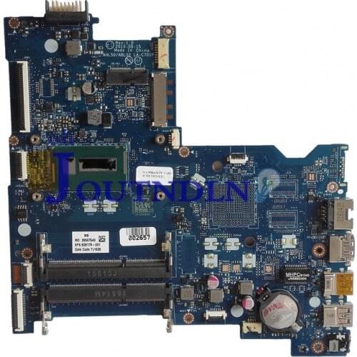 JOUTNDLN FOR HP 15-AC Laptop Motherboard 828178-001 828178-501 828178-601 W/ I3-5005U CPU AHL50/ABL52 LA-C701P DDR3