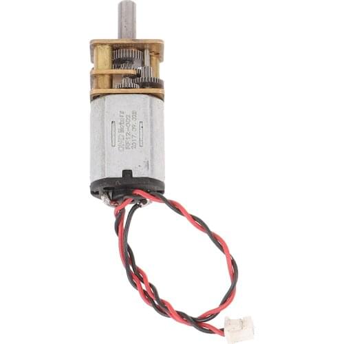 Micro Mini DC 3V-12V 60RPM Slow Speed Micro Mini N20 Full Metal Gearbox Gear Reducer Motor DIY Toy