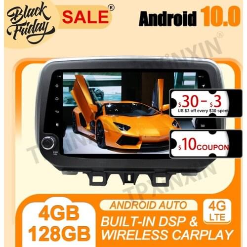 For Hyundai Tucson 2018 Android 10.0 4G+128G PX6 IPS Carplay Multimedia Player Auto Radio Tape Recorder GPS Navigation Head Unit