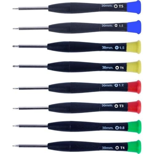 8pcs/set Precision Screwdriver Set Magnetic Precision Instruments & Tools Mobiles Phone/Clock & Watch Repairing Tools Set