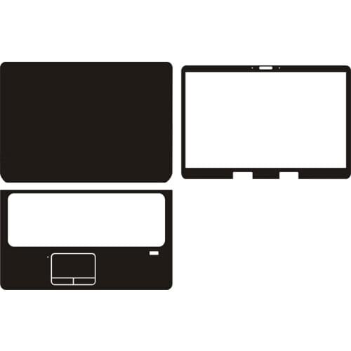 Laptop Sticker Skin Decals Carbon fiber Cover Protector for HP Envy DV7 7000 7030us 7115nr 17.3"