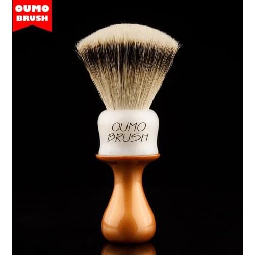 OUMOBRUSH -Nierus series shaving brush with Manchuria/ACE/SILK/WT knots