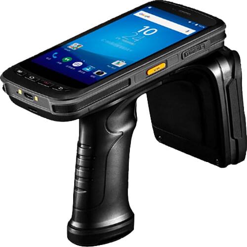 Industrial Rugged Handheld Device Data Collector Android 8.1 OS Portable UHF Reader With barcode and NFC function