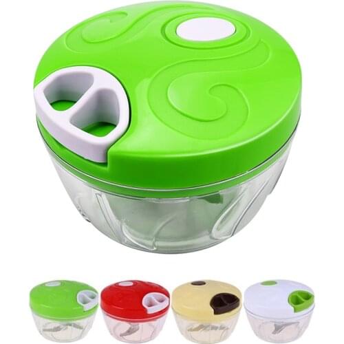 Manual Vegetable Grinder Meat Shred Garlic Chopper Tools Hand Pull Food Slicer Nut Onion Cutter Portable Kitchen Gadgets Mincer