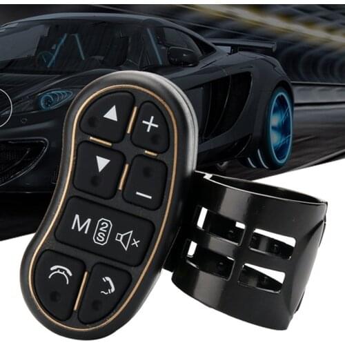 Car-Styling Universal steering wheel controler with audio volume bluetooth control for DVD GPS unit radio