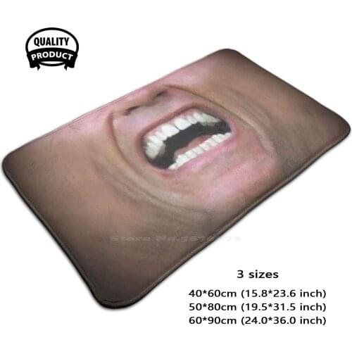 Total Recall V 2 3 Sizes Home Rug Room Carpet Funny Total Recall Arnold Schwarzenegger Realistic Face Face Mouth Arnie Sci Fi