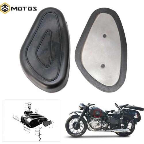 ZS MOTOS Retro Fuel Tank Side Rubber Sheath CJ-KC750 Motorcycle Case For Bmw R12 R71 M-72 CJ-K750 Primary Color Fuel Tank Guard