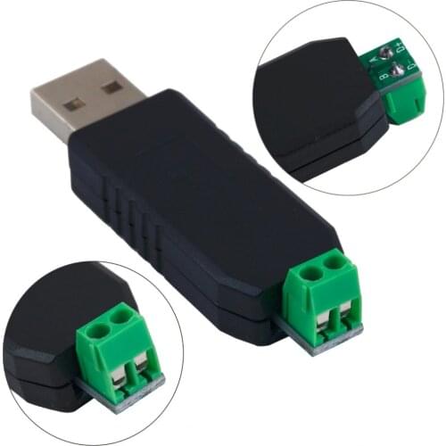1 pcs Support Win7 XP Vista Linux USB to RS485 USB-485 Converter Adapter