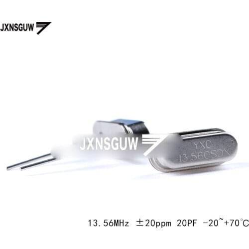 10PCS straight Insert passive crystal oscillator/HC-49US 13.56MHz 20ppm 20PF X49SD1356MSD2SC