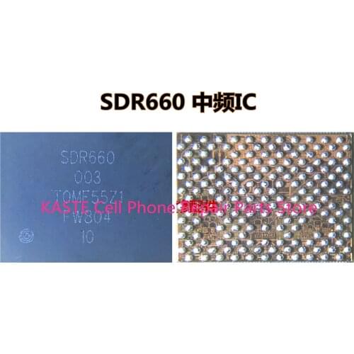 10pcs SDR660 003 Intermediate Frequency IC IF Chip BGA Stencil Reballing IC Pins Tin Plant Net