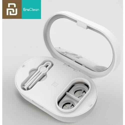 2021 Xiaomi Eraclean Contact Lens Ultrasonic Cleaning Machine 56000Hz High Frequency Vibration Timing Rechargeable Cleaner