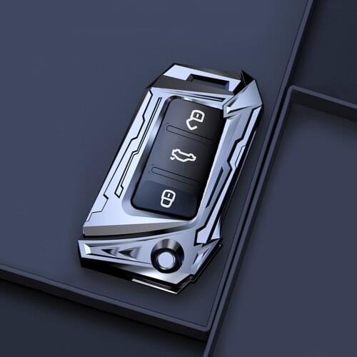 Metal Zinc Alloy Car Key Case Cover For VW Volkswagen Beetle Passat Tiguan Touran Jetta MK1-MK6 Golf GTI/Rabbit/R Car Styling