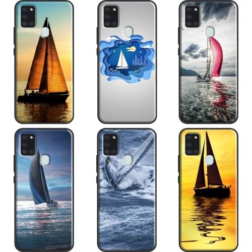 Extreme Sports Sailing Boat Case Cover For Samsung A72 A52 A32 A12 A10 A20 A30S A40 A50 A70 A11 A31 A51 A71 A20e A21S