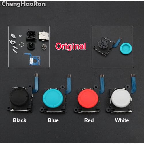 ChengHaoRan Original New 3D Analog Joystick Thumb Sticks Sensor Replacements For Nintendo Switch NS NX Joy-Con & Lite Controller