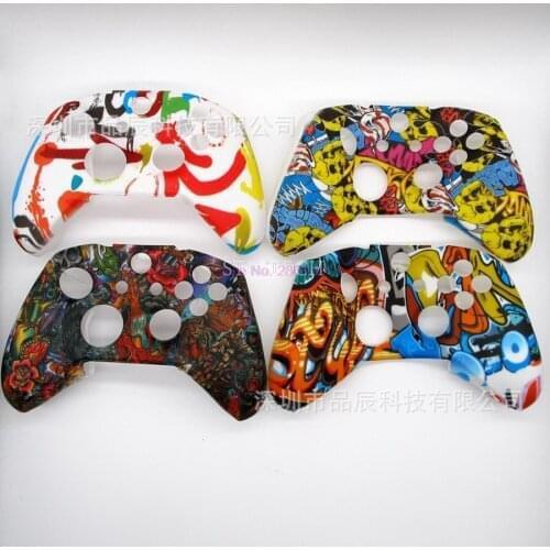 By DHL Or FedEx 100pcs/lot Silicone Block Camouflage Protective Skin Cover Case For Xbox One X S Controller Gamepad
