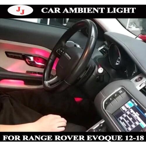 For range rover Evoque 2012-2018 Inter door Ambient light Ambient Light control with ceiling