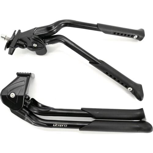 Double Kickstand 16-18-20" 406 451 26-27.5" MTB City Folding Bike Stand Aluminum Alloy