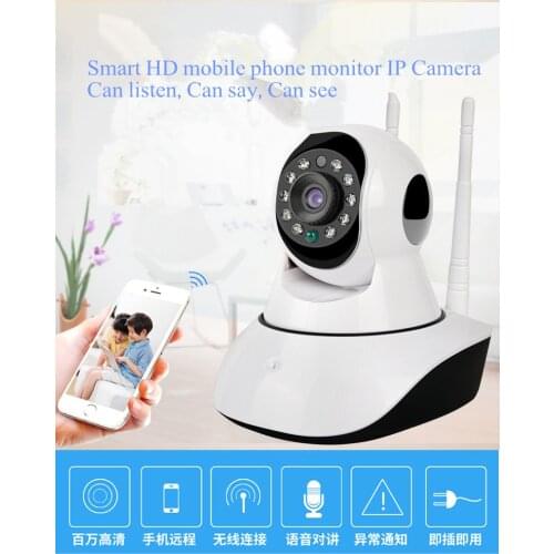 HD intelligent surveillance camera wireless 720P WIFI Camera IP Camera computer mobile housekeeping artifact network home use