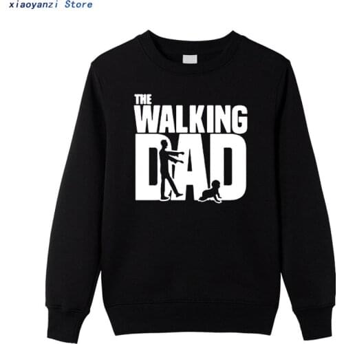 Men sweatshirts Streetwear 2020 hoodies Hipster The Walking Dad Loose sportswear pullovers Brand Clothing Funny Dad Gift
