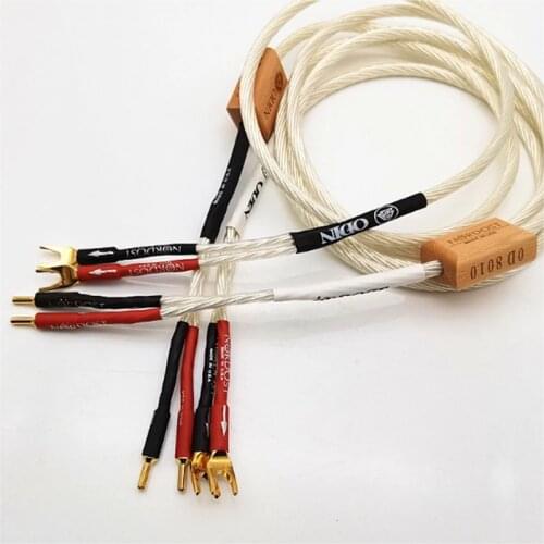 Nordost Odin 2 7N sterling silver flagship audio speaker cable HiFi main speaker amplifier cable gold-plated plug