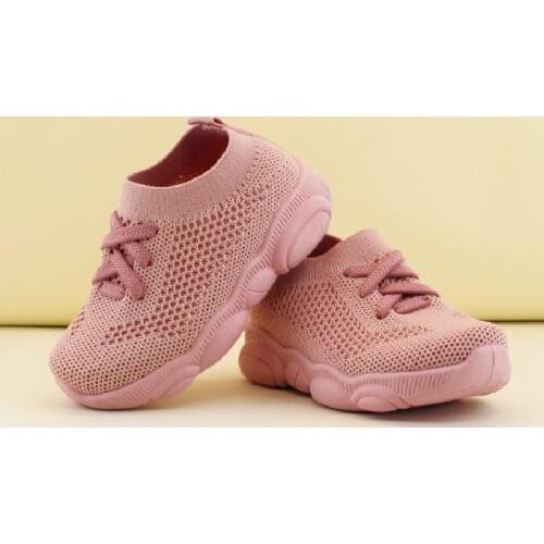 New Arrival Children Shoes Boys Sneakers Girls Sport Shoes Leisure Trainers Casual Breathable Kids Running Shoes Baby Sneakers