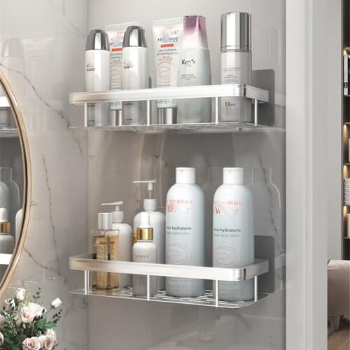 Bathroom Shelves Non-Drill Corner Shower Shelf Storage Rack Bathroom Organizer Holder Bathroom Accessories