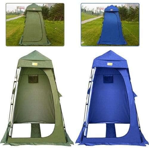 Protable Camping Tent Durable Waterproof Rainproof Sun Protection Large Space Outdoor Changing Room Shower Privacy Tent