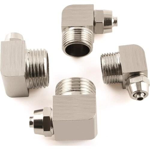 KL-PL Hose Coupler Tube Through Quick Joint OD 4/6/8/10/12mm Connector Pneumatic Elbow Fast twist Fittings