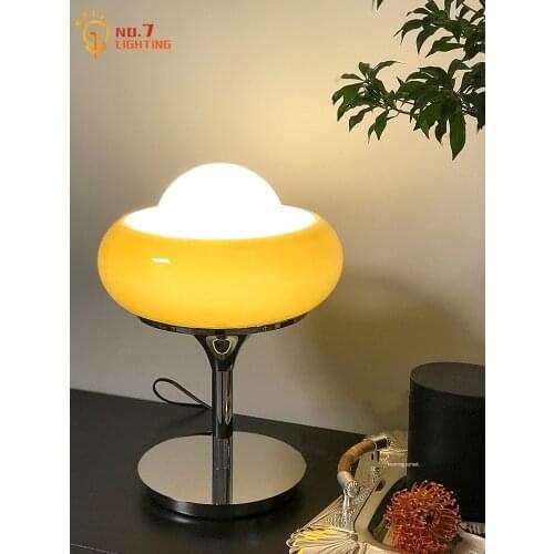 Nordic Design Modern Bauhaus MEBLO Table Lamp Space Age Vintage Desk Lights for Living/Model Room Bedside Lamp Background Study