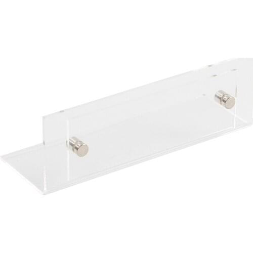 Price Tag Label Stand Shop Counter Top Stand Mini Clear Plastic Desk Sign Price Label Display Holder Decorations