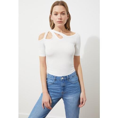 Блузки с открытыми плечами Trendyol China At AliExpress