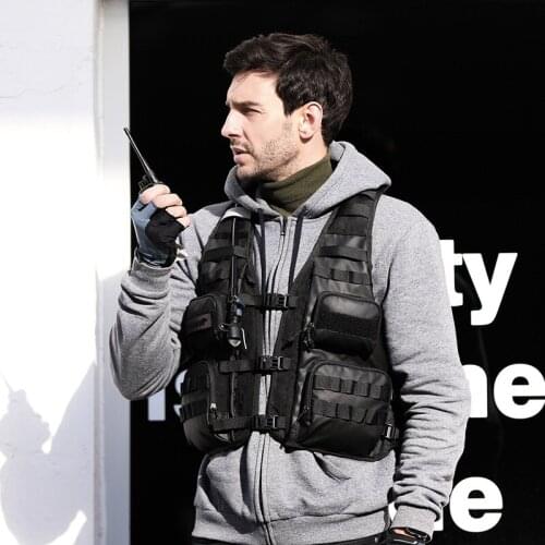 Riding Vest Outdoor Training Marathon Jogging Sportswear Multi-Pocket Mountaineering Fishing Vest Motorcycle Reflective Vest