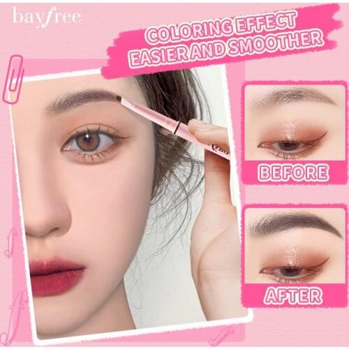 2 In 1 Double Head Eyebrow Pen Natural Waterproof Long Lasting Not Fading with Brush Eyebrow Pencil Makeup Cosmetics TSLM1