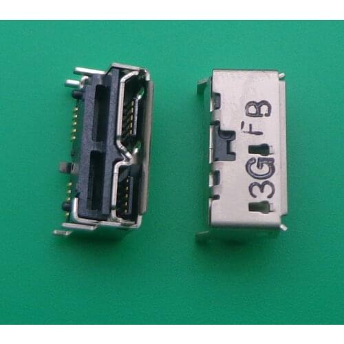 5PCS MICRO USB 3.0 female socket B Type mobile hard disk interface for Samsung Toshiba height 5.2MM