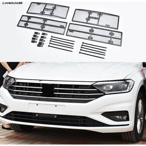 Car Insect Screening Mesh Front Grille Insert Net Accessories For Volkswagen VW Jetta MK7 2019 2020 2021 Car Stylings