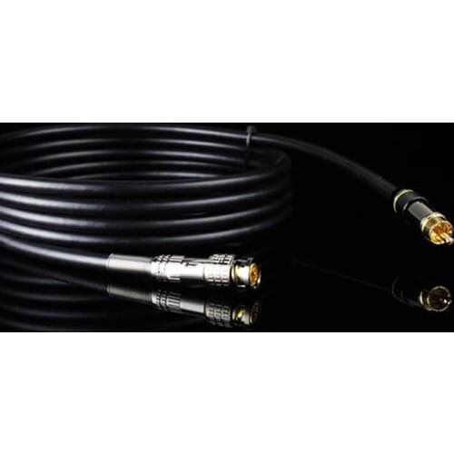 Oxygen-Free Copper BNC Male to RCA Male Plug Coaxial Cable Cord for CCTV Camera Monitor Security System 1/2/3/5/10/15/20/30M