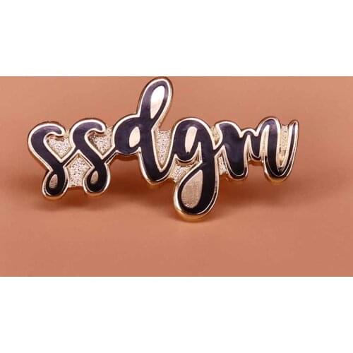 My favorite murder stay sexy don't get murdered enamel pin SSDGM brooch Murderino gift true crime podcast pins MFM jewelry