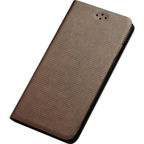 LANGSIDI phone case Clamshell diamond pattern Magnetic deduction mobile phone case For iphone X SE 2020 mobile phone case