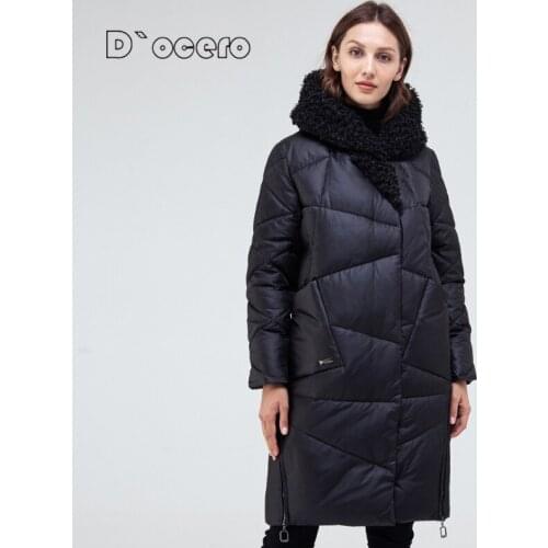 Женские куртки с мехом D`ocero China At AliExpress