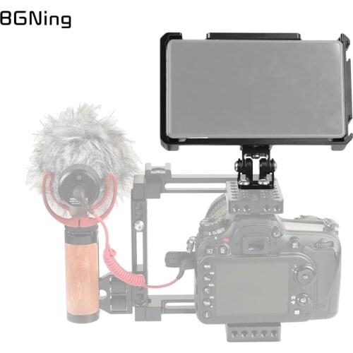 BGNing On-camera Monitor Cage Mount Bracket for FeelWorld F6 Plus 5.5" Display for LUTS6 Lut 6 Inch F5 5" Protective Case Cover